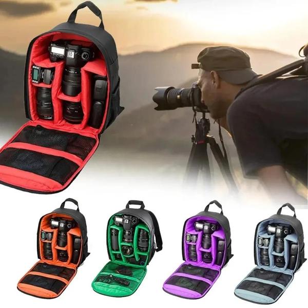 Imagem de Mochila Multifuncional À Prova D'água Para Câmera Dslr Sony, Bolsa De Ombro Digital Para Vídeo, Capa