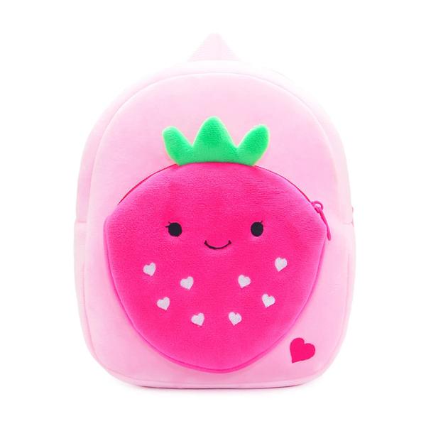 Imagem de Mochila NICE CHOICE Cute Toddler Strawberry 2-6 anos