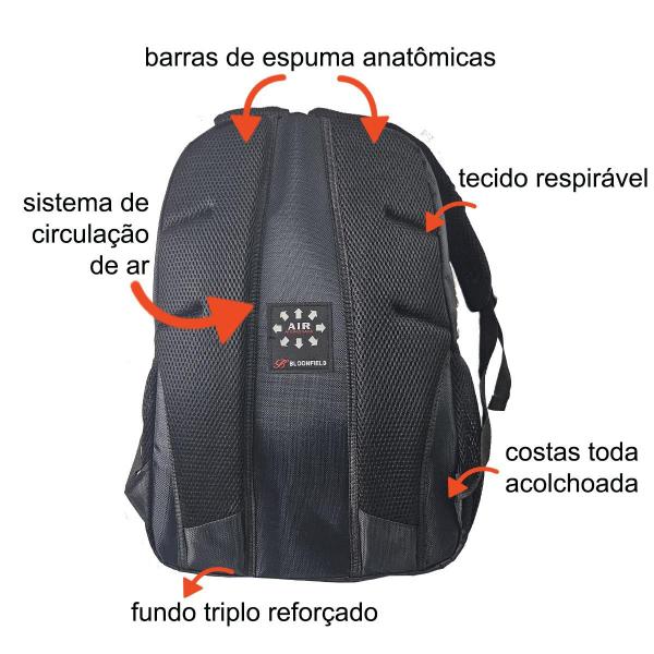 Mochila Note15 Cabo de Aço BF41 + Capa - ELLO Imagem de Mochila Note15 Cabo de Aço BF41 + Capa