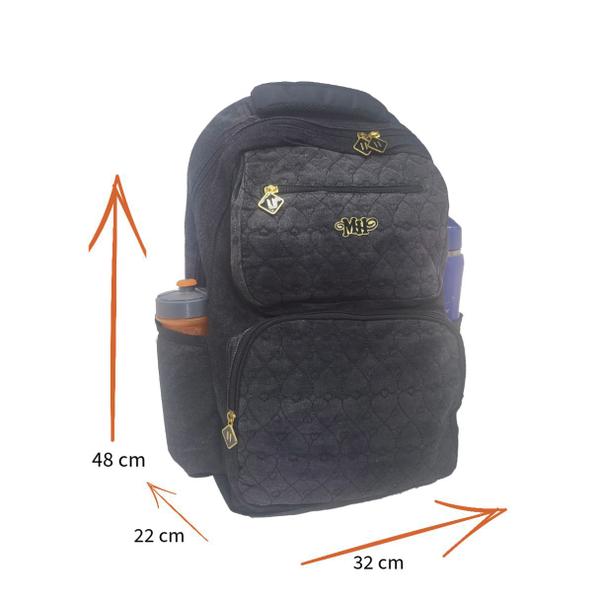 Imagem de Mochila Notebook 15 Escolar Feminina M4322 Preto