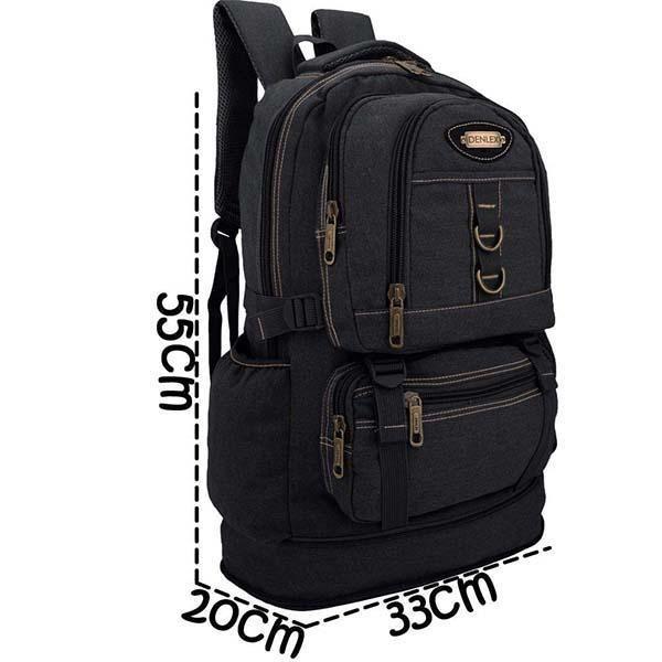 Imagem de Mochila Notebook 15 Lona Fundo Expansível Camping Grande