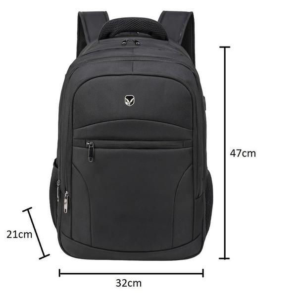 Imagem de Mochila Notebook 16.5 Polegadas Resistente Água C/Cadeado