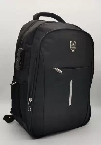 Imagem de Mochila Notebook 17 18 Prova Água Saida Fone Usb Envio 24 Hs