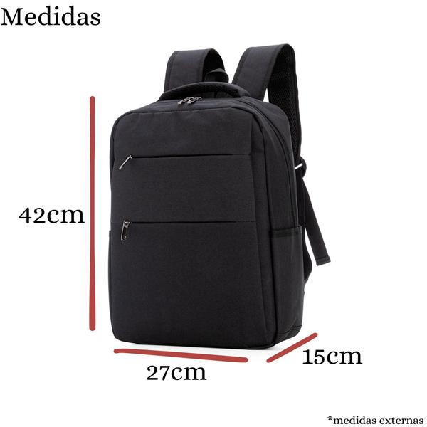 Imagem de Mochila Notebook 17Pol Executiva Reforçada Grande