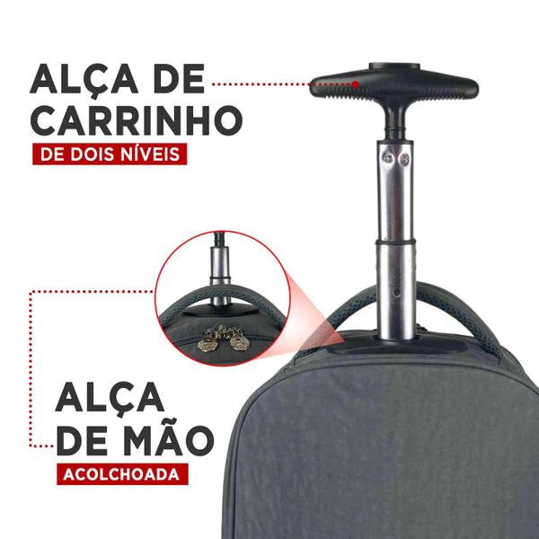 Imagem de Mochila Notebook Corcovado Com Rodas Santino Original