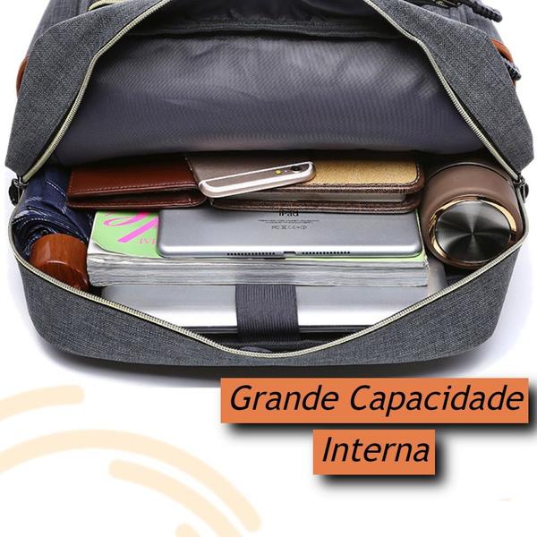 Imagem de Mochila Notebook Feminina impermeável de 15.6 Polegadas Executiva Resistente com Costado Ergonômico