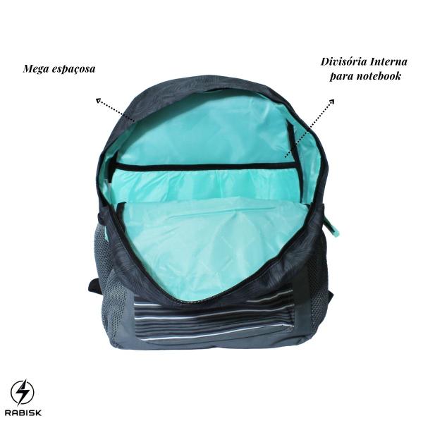 Imagem de Mochila Notebook Premium Rabisk Oásis RKO5026M Cor: Cinza