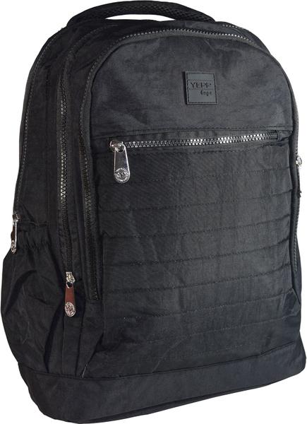 Imagem de Mochila Nylon Amassadinho Tactel Notebook Básica Feminina Masculina