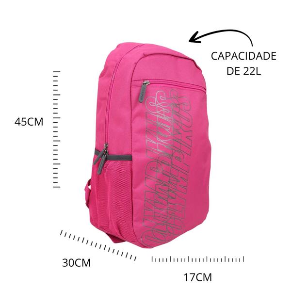 Mochila Olympikus Juvenil Compartimento Notebook OIWB221808 Imagem de Mochila Olympikus Juvenil Compartimento Notebook OIWB221808