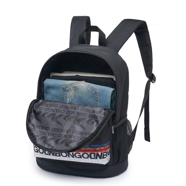 Imagem de Mochila Onbongo Bolsa Reforçada Espaçosa Notebook Com Estojo Escolar