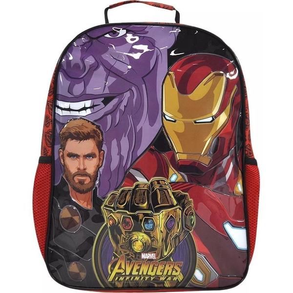 Imagem de Mochila Os Vingadores Avengers Escolar Tam G Costas Guerra Infinita Infantil