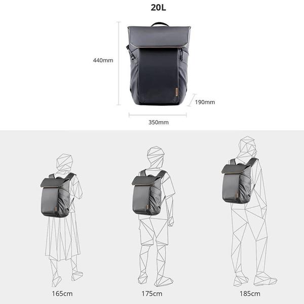 Imagem de Mochila para Câmeras e Drones - Pgytech OneGo Air 20L (Cor Preta)