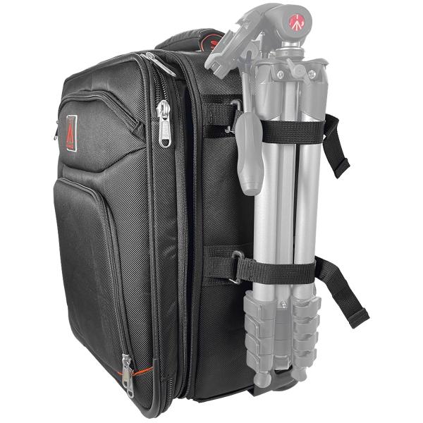 Mochila Para Câmeras Fotográficas 2 em 1 com Carrinho - M10 - greika Imagem de Mochila Para Câmeras Fotográficas 2 em 1 com Carrinho - M10