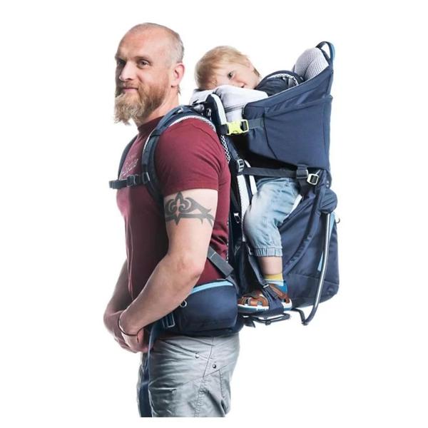 Imagem de Mochila para carregar bebê Deuter para caminhada ou travessias, mas também para o dia a dia Kid Comfort Active