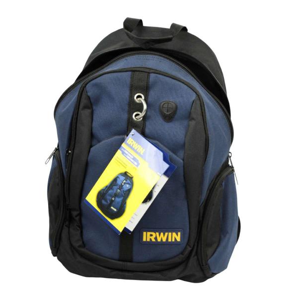 Mochila para ferramentas Irwin 14 profissional c/19 bolsos modelo 1868158 Imagem de Mochila para ferramentas Irwin 14 profissional c/19 bolsos modelo 1868158