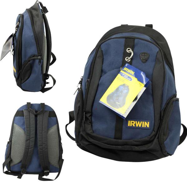 Mochila para ferramentas Irwin 14 profissional c/19 bolsos modelo 1868158 Imagem de Mochila para ferramentas Irwin 14 profissional c/19 bolsos modelo 1868158