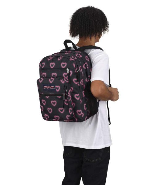 Imagem de Mochila para laptop JanSport Happy Hearts Black 15" Laptop