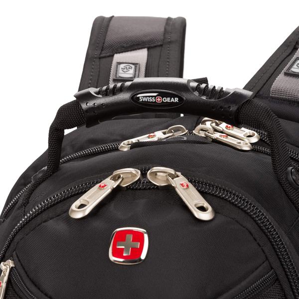 Imagem de Mochila para laptop SwissGear 1900 Scansmart TSA 17 polegadas preta