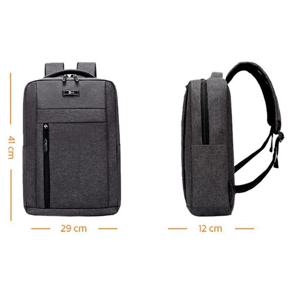 Imagem de Mochila Para Notebook 15,6 Polegadas Lenovo Lecoo Bg01 Cinza