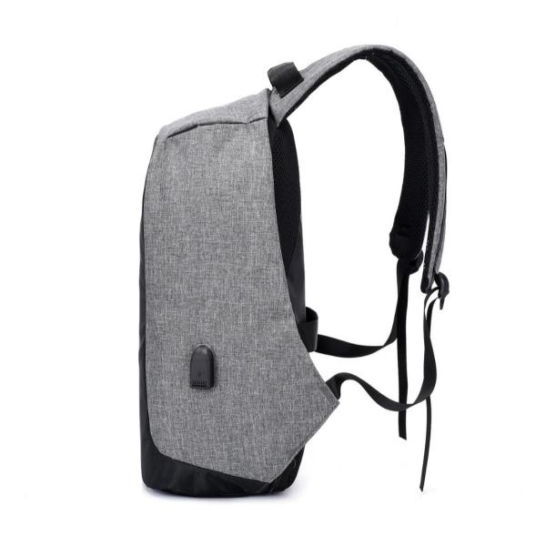 Imagem de Mochila para Notebook Anti-Furto Roubo Impermeável Saída Usb Tablet Laptop Escolar