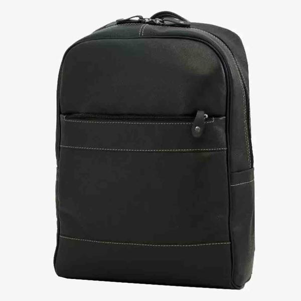 Mochila Para Notebook De Couro Floater Preto 2130 - Pelli Brasil Imagem de Mochila Para Notebook De Couro Floater Preto 2130