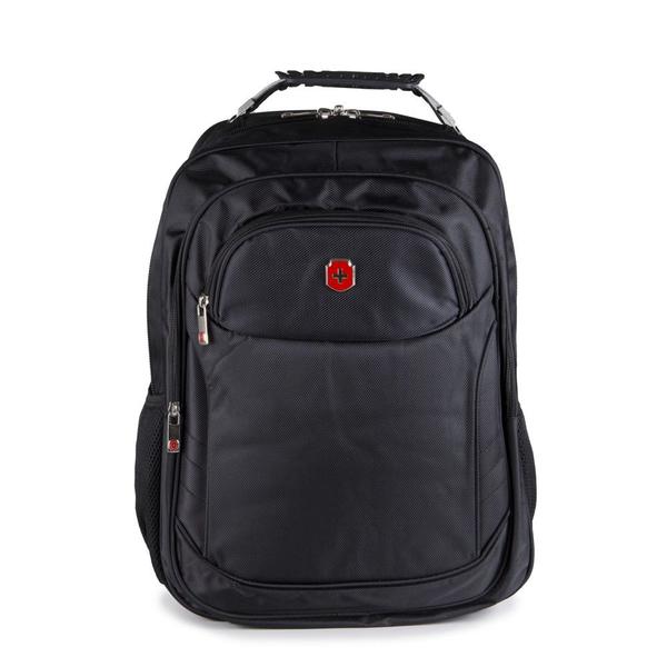 Imagem de Mochila Para Notebook Executiva SWISSLAND SL04004 em Poliester Reforçada Com Cabo de Aço 18" Preto