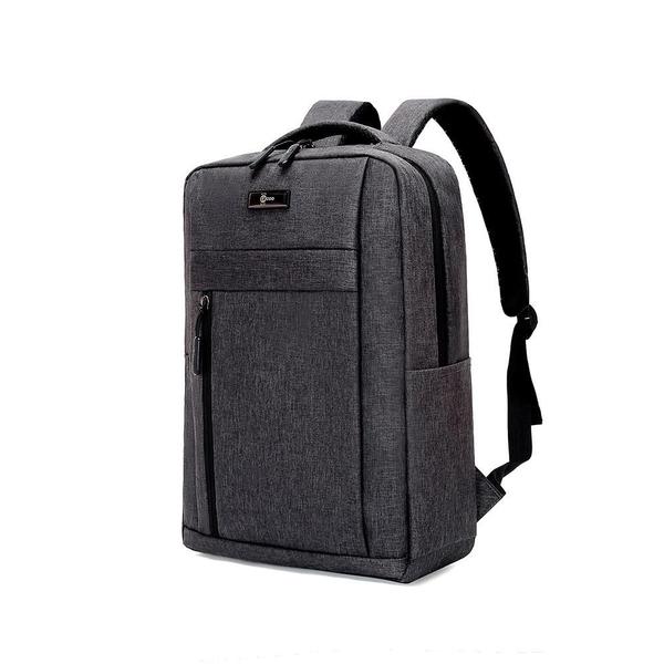 Imagem de Mochila para Notebook Lecoo 15.6", Resistente a Umidade e Respingos de Água, Cinza - BG01