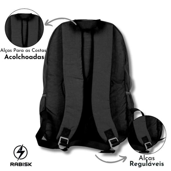 Imagem de Mochila para Notebook Rabisk Basics Colors Crinkle Impermeável RK4101