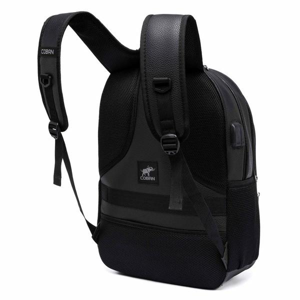 Imagem de Mochila Para Notebook Reforçada Executiva Impermeável Espaçosa Usb