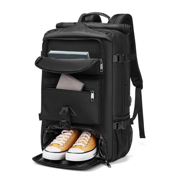 Imagem de Mochila para Notebook Rise Mode Até 15.6", Trip 01 Backpack Preto - RM-BP-T-01-B