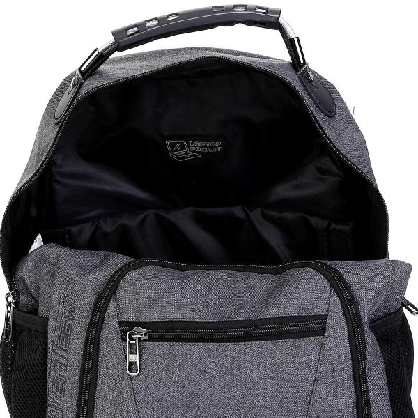 Mochila para Notebook Unissex Adventteam Cinza MJ48586AD - Advetteam Imagem de Mochila para Notebook Unissex Adventteam Cinza MJ48586AD