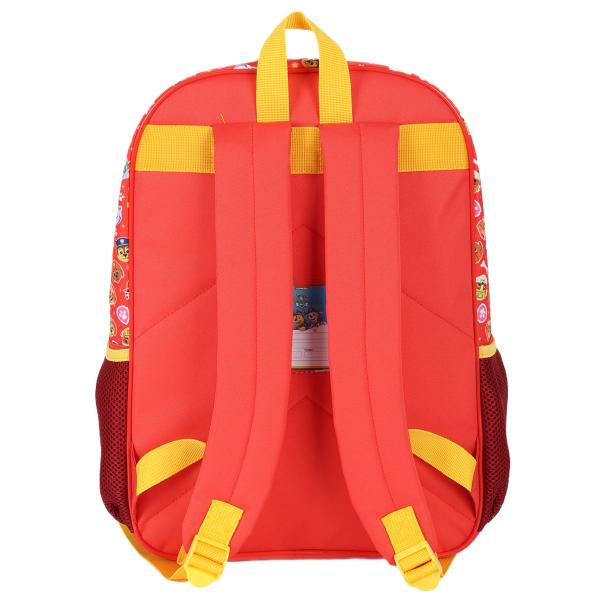 Imagem de Mochila Patrulha Canina De Alças + Lancheira Infantil Veludo Vermelho