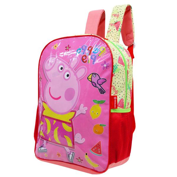 Imagem de Mochila Peppa Pig Escolar Infantil Costas Desenho Meninas