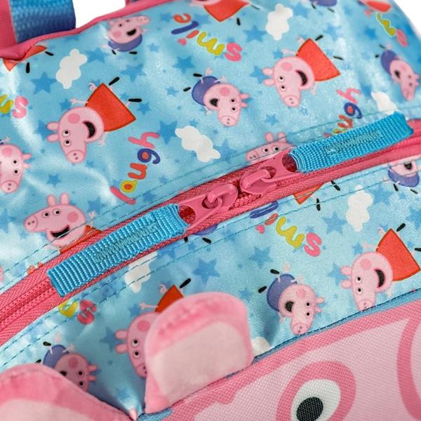 Imagem de Mochila Peppa Plus M Infantil 11L - Altura 35cm - Peso 0,4kg