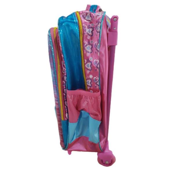 Mochila Pequena Com Rodinha Escolar Infantil Princess On Ice - Vozz Imagem de Mochila Pequena Com Rodinha Escolar Infantil Princess On Ice