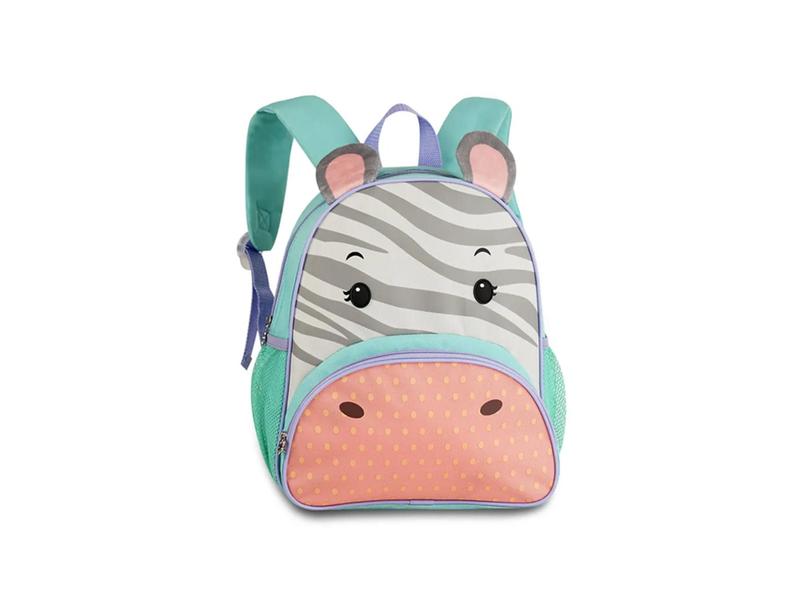 Imagem de Mochila Pets Infantil Bichinhos Zoo Escolar Animais Linda - Clio Menina Creche Passeio