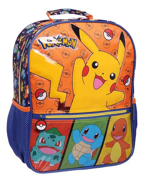 Imagem de Mochila Pokemon Infantil Escolar Costas Original Xeryus G