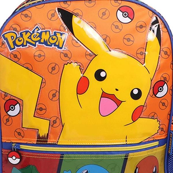 Imagem de Mochila Pokemon Infantil Escolar Costas  Xeryus G