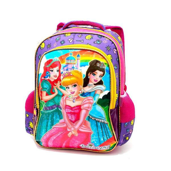 Imagem de Mochila Princesas Escolar Infantil M4632