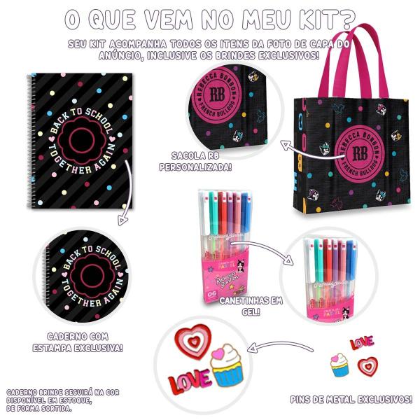 Imagem de Mochila Rb Rebecca Bonbon Juvenil Escolar Lançamento Meninas Notebook Reforçada 