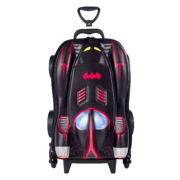 Imagem de Mochila Roda Tripla Batman Chrome Wheels Infantil Escolar