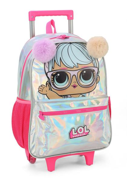 Imagem de Mochila Rodas Infantil Escolar Boneca LOL Luxcel IC39692LO