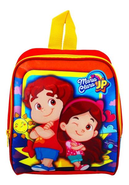 Imagem de Mochila Rodinha Com Estojo E Lancheira Maria Clara E Jp Clio