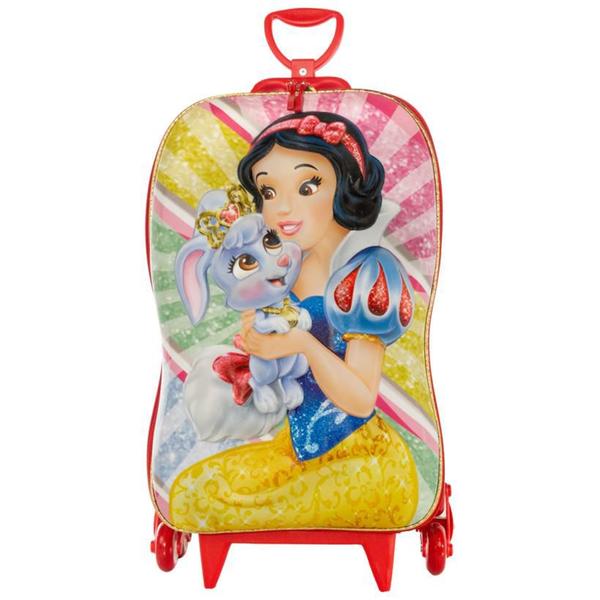 Imagem de Mochila Rodinha Escolar Princesa Branca de Neve Disney Maxto