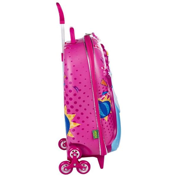 Imagem de Mochila Rodinha Escolar Princesa Cinderela Disney 3D Maxtoy