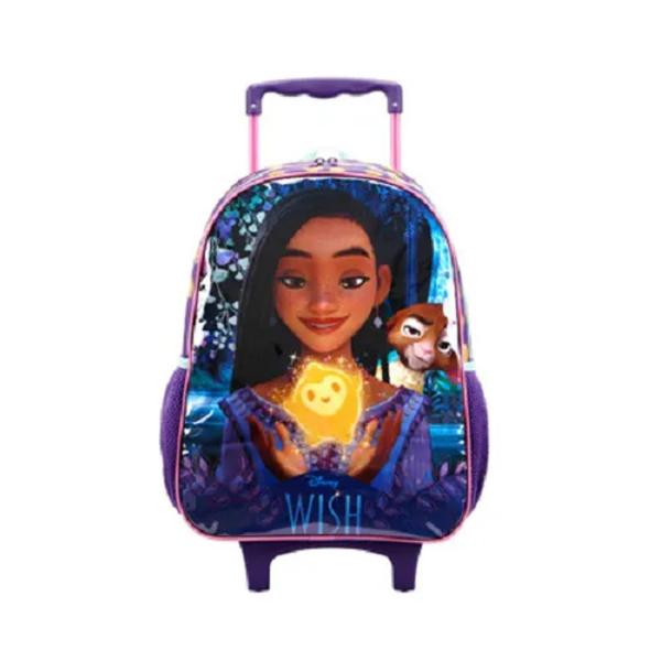 Imagem de Mochila Rodinha G Escolar Wish Disney Princesas Xeryus 11740