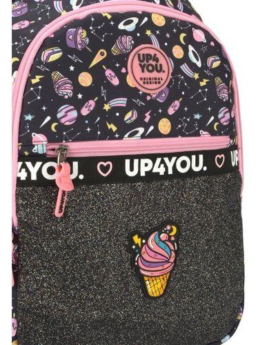 Imagem de Mochila Rodinhas Infantil Ice Cream Unicórnio Up4you