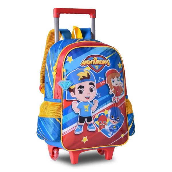 Imagem de Mochila Rodinhas Infantil Os Aventureiros - Clio Style