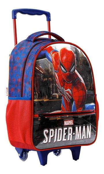 Imagem de Mochila Rodinhas Spider Aranha Jogo Video Game Xeryus 11670