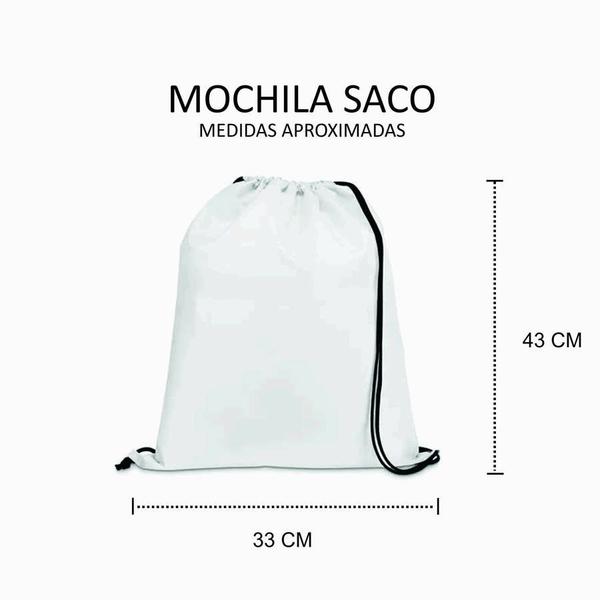 Imagem de Mochila Saco Presente Personalizado Mãe Corações